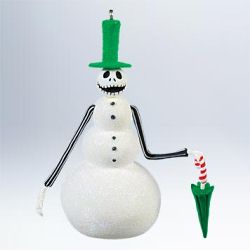 2011 Nightmare Before Christmas - A Snowy Surprise Hallmark Ornament