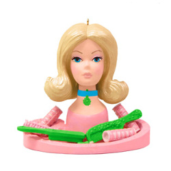 2012 Barbie - Quick Curl Center Hallmark Ornament