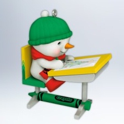 2012 Crayola - A Colorful Christmas Picture Hallmark Ornament