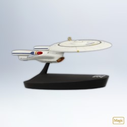 2012 Star Trek - U.s.s. Enterprise Ncc-1701-d Hallmark Ornament
