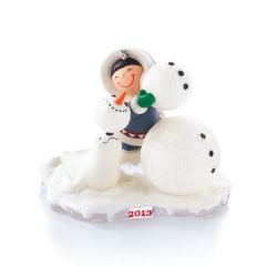 2013 Frosty Friends #34 - Snowman Hallmark Ornament
