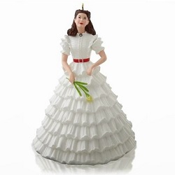 2014 Scarletts White Dress - Limited Hallmark Ornament